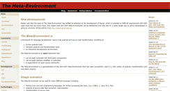 Desktop Screenshot of meta-environment.org