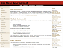 Tablet Screenshot of meta-environment.org